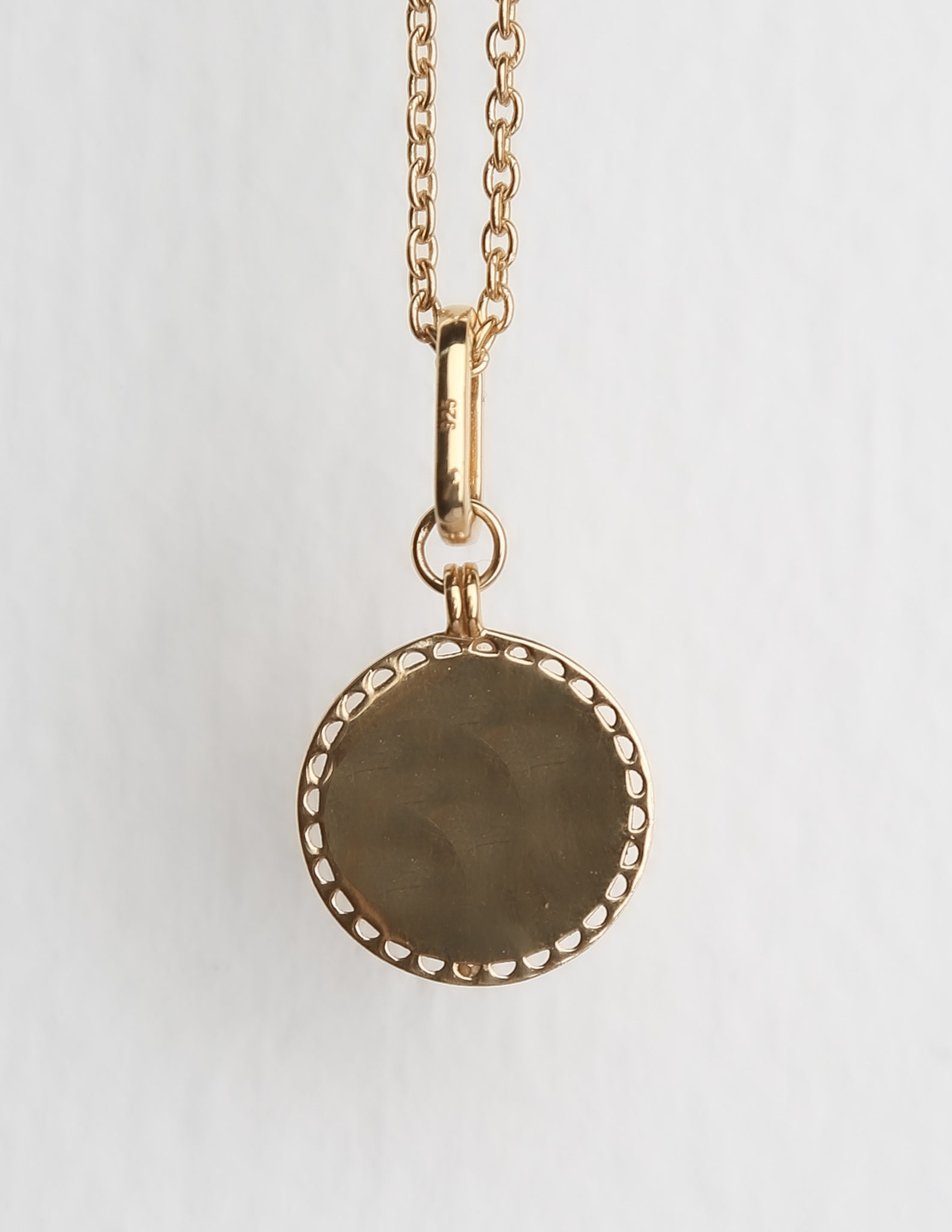 'IN ORBIT' PENDANT - Deity Designs Affordable, On-Trend Gold Vermeil Jewellery, Based in the UK