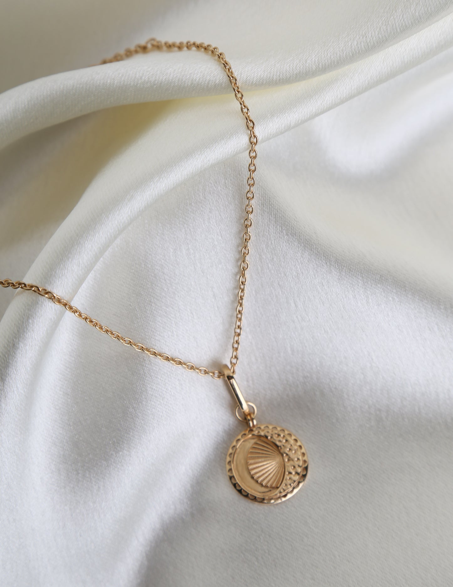 'IN ORBIT' PENDANT - Deity Designs Affordable, On-Trend Gold Vermeil Jewellery, Based in the UK